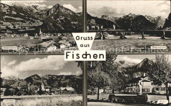 Fischen Allgaeu Nebelhorn Illerbrücke Hörner Anger