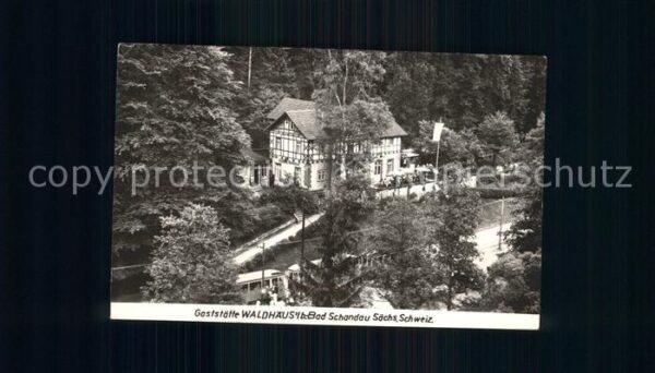 Bad Schandau Gaststätte Waldhäusl