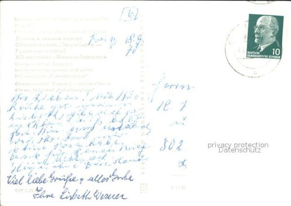Oberwiesenthal Erzgebirge HOG Fichtelberghaus Speisesaal Aussicht – Bild 2