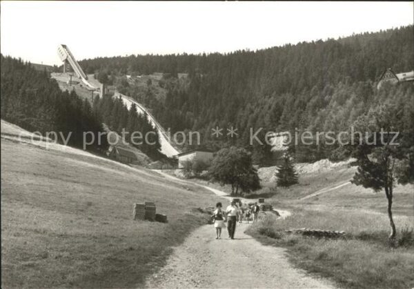 Oberwiesenthal Erzgebirge Sprungschanze