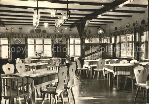 Oberpoebel Waldgaststätte Putzmühle Saal