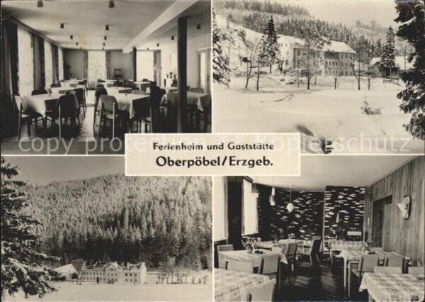 Oberpoebel Ferienheim und Gaststätte Speisesaal