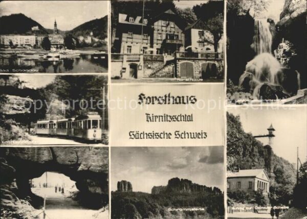 Saechsische Schweiz Bad Schandau Forsthaus Lichtenhainer Wa