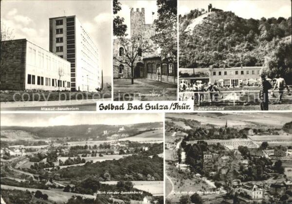 Bad Sulza Wismut Sanatorium Sonnenburg Schwimmbad