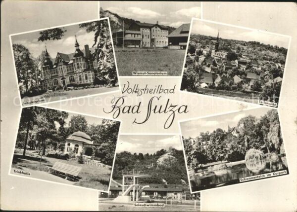 Bad Sulza Inhalatorium Wismut Sanatorium Teilansi