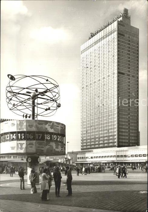 Berlin Interhotel Stadt Berlin Uraniasäule mit