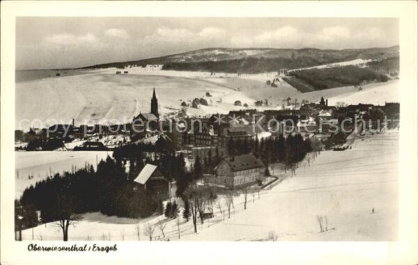 Oberwiesenthal Erzgebirge Panorama