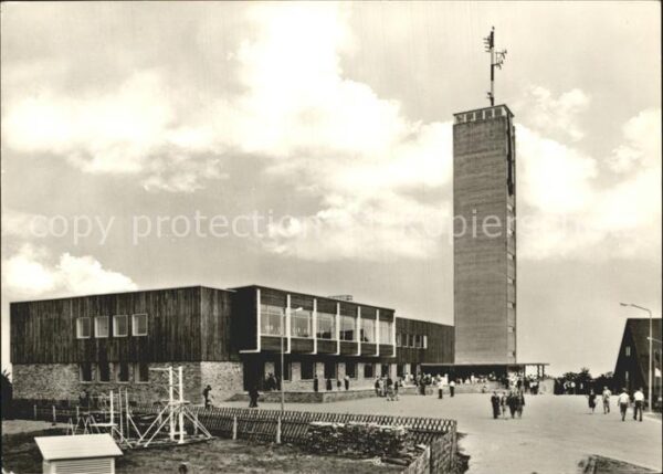 Oberwiesenthal Erzgebirge HOG Fichtelberghaus Aussichtsturm