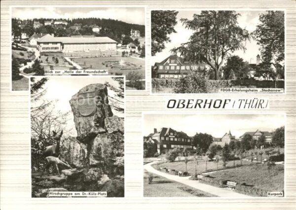 Oberhof Thueringen Halle der Freundschaft FDGB Heim Stacha