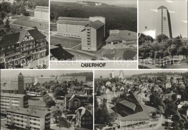 Oberhof Thueringen Hotel Ernst Thälmann FDGB Erholungsheim