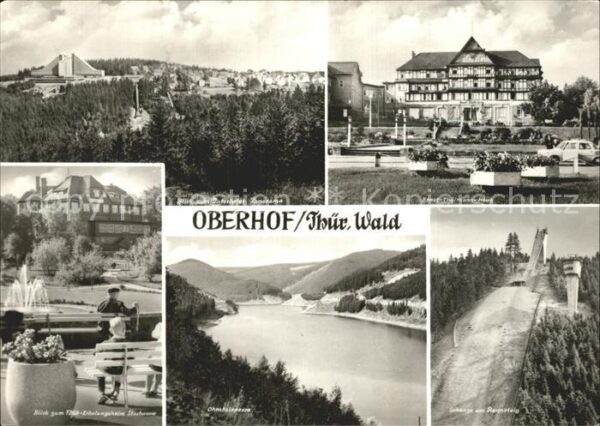 Oberhof Thueringen Interhotel Panorama Ernst Thälmann Haus