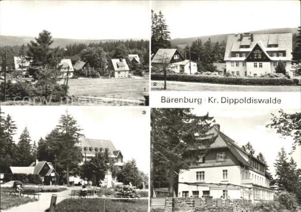 Oberbaerenburg Baerenburg Teilansicht FDGB Erholungsheime Arno La