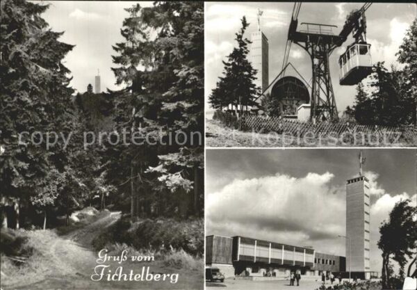 Oberwiesenthal Erzgebirge Fichtelberg Haus Schwebebahn Aussichtst
