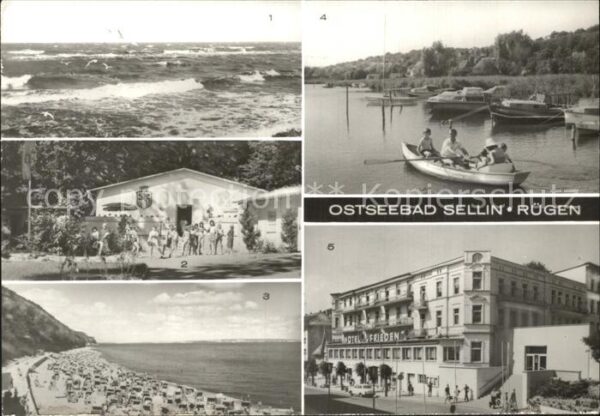 Sellin Ruegen Ferienlager Otto Buchwitz Strand Sellin