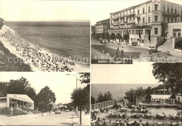 Sellin Ruegen Strand HO Rationell Hotel Frieden Terra