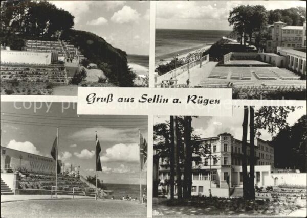 Sellin Ruegen Freilichtbühne Strand Hotel Frieden