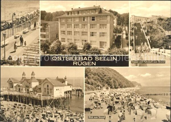 Sellin Ruegen Kurhaus FDGB Erholungsheim Freundschaft