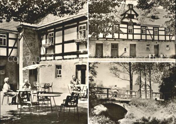 Meissen Elbe Sachsen Gaststätte Preiskermühle Semmelsberg