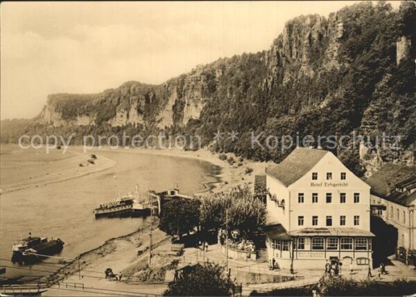 Rathen Saechsische Schweiz Elbepartie Hotel Erbgericht