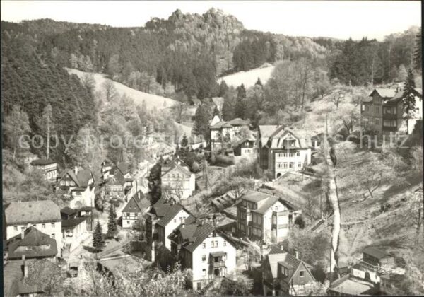 Rathen Saechsische Schweiz mit Gamrig