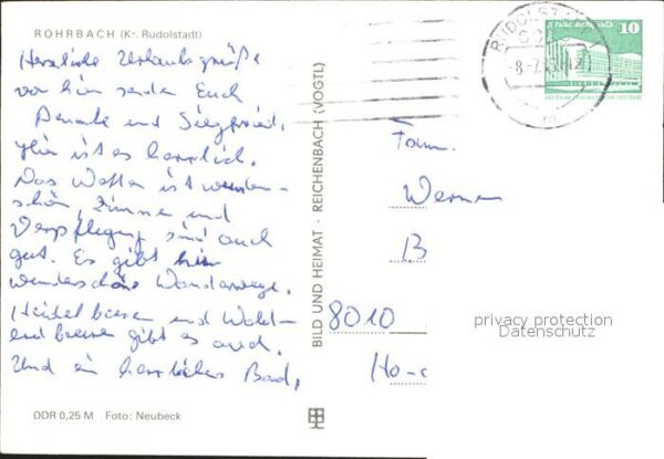 Rohrbach Saalfeld Total und Teilansichten – Bild 2