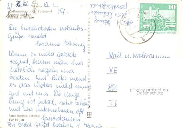 Dahmen Am Malchiner See Bootssteg – Bild 2