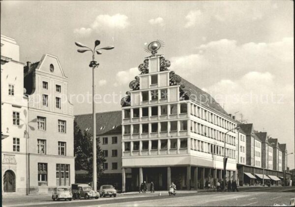 Rostock Haus Sonne Wohnheim der Dt Seereederei