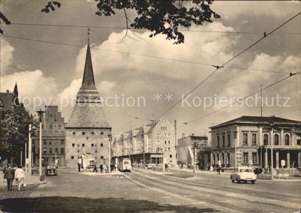 Rostock Steintor Karl Marx Platz