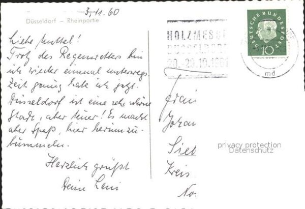 Duesseldorf Rheinpartie Ausflugsschiff Kirche – Bild 2