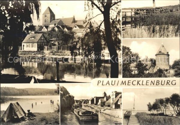 Plau See Schloss Turm Zeltplatz Plauer See Frach