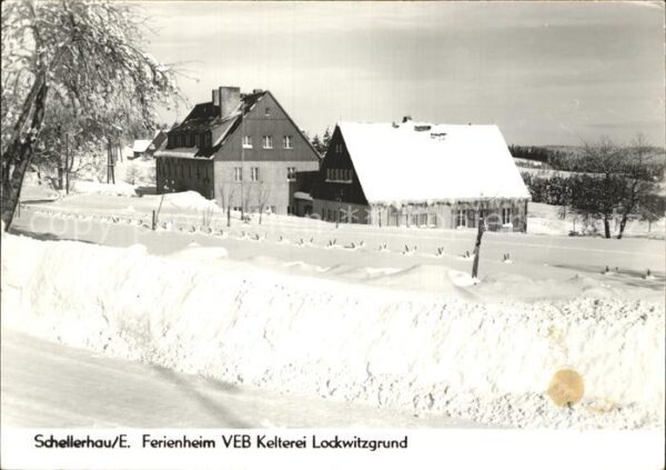Schellerhau Ferienheim VEB Kelterei Lockwitzgrund