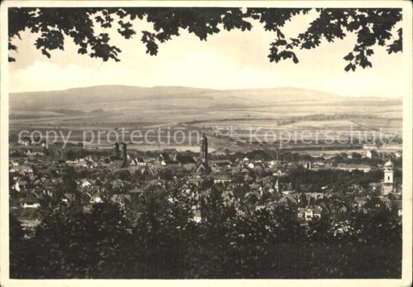Goettingen Niedersachsen Panorama