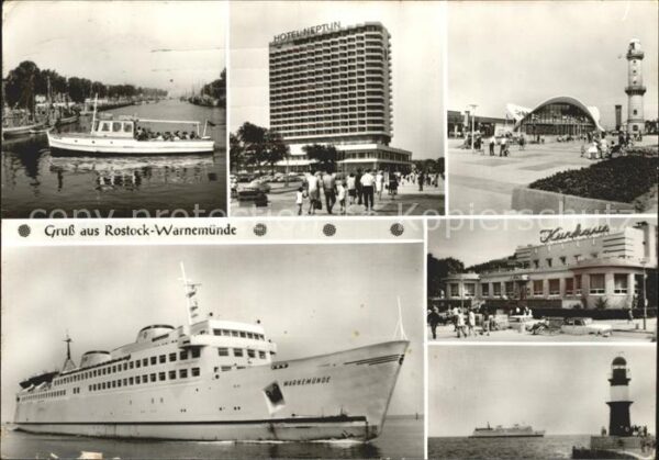 Rostock-Warnemuende Alter Strom Hotel Neptun Gaststätte Tee
