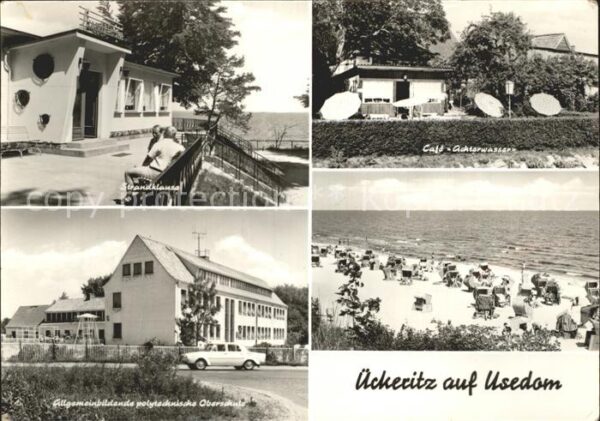 Ueckeritz Usedom Strandklause Cafe Achterwasser Polytech