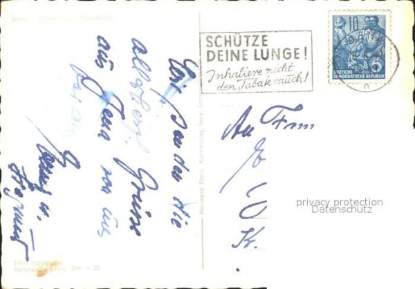 Jena Markt mit Hanfried Denkmal – Bild 2