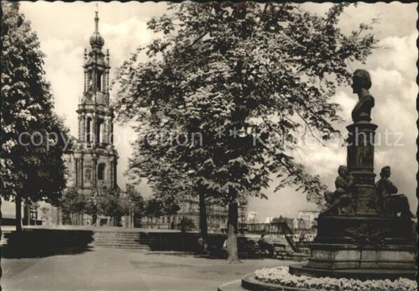 Dresden Deutsche Terrasse Kirche Denkmal