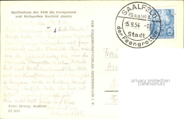 Saalfeld Saale Quellenhaus VEB – Bild 2