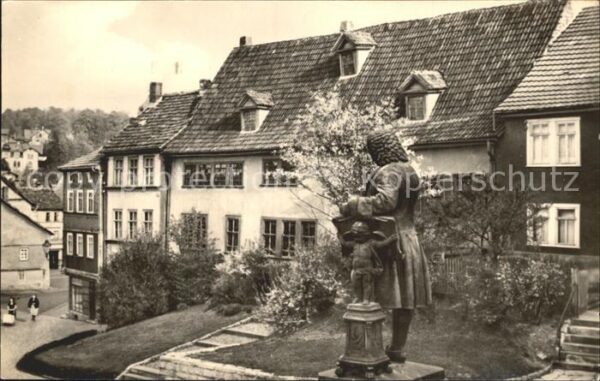 Eisenach Thueringen Bachdenkmal am Bachhaus