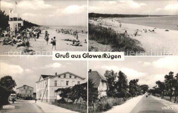 Ruegen Glowe Rügen Kinderbadestrand Dorfstrass