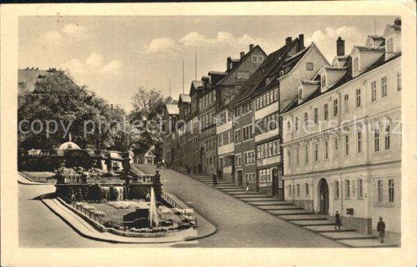 Gotha Thueringen Die Wasserkunst am Schlossberg