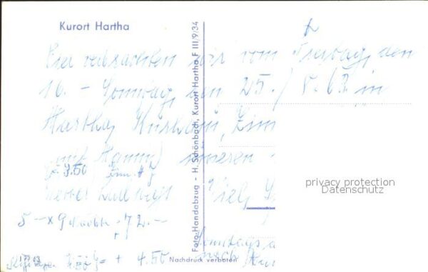 Hartha Tharandt Kurhaus – Bild 2