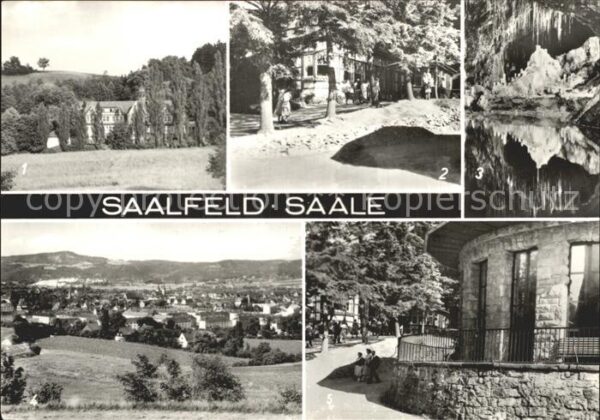 Saalfeld Saale Feengrotten und Saalfelder Heilquellen