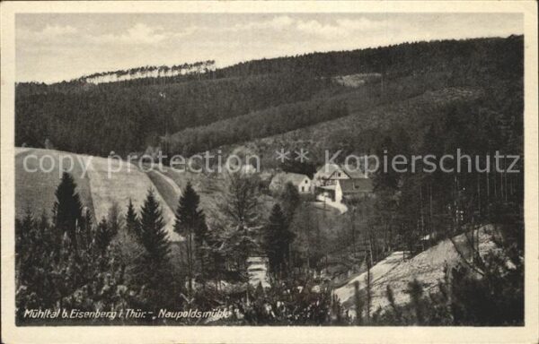 Eisenberg Thueringen Mühltal Naupoldsmühle