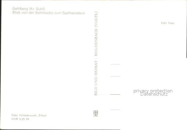 Gehlberg Schm?cke zum Sachsenstein – Bild 2