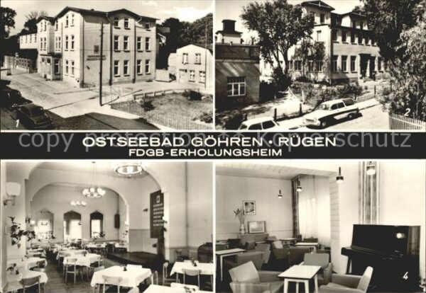 Goehren Ruegen FDGB- Erholungsheim Friedrich Engels Ha