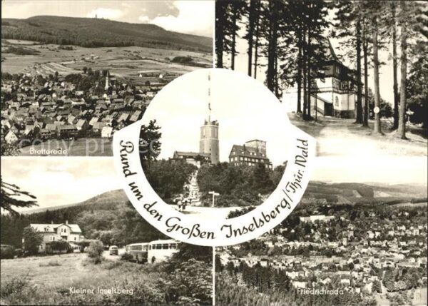 Inselsberg Schmalkalden Brotterode kleiner Inselsberg Friedrich
