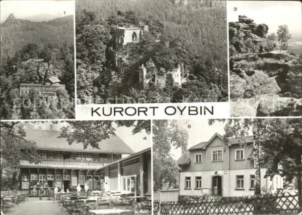 Oybin Pferdeberg Berggasthaus Scharfenstein B