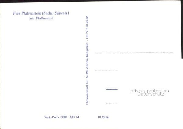 Pfaffenstein Koenigstein Saechsische Sch Fels Pfaffenstein Pfaffendorf – Bild 2