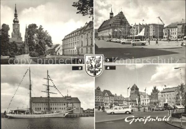 Greifswald Mecklenburg Vorpommern Rubenow Platz Seesportschule Segelschul