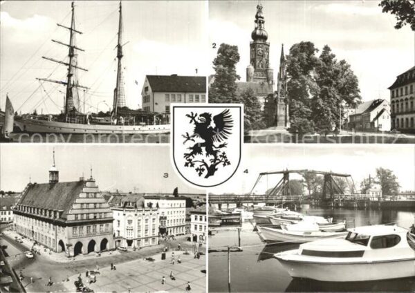 Greifswald Wieck Segelschulschiff Wilhelm Pieck Dom St.